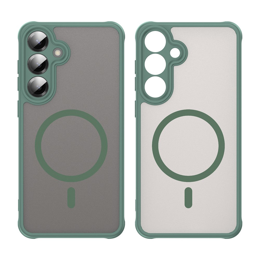 MagSafe-hoesje voor Samsung Galaxy A27 5G, Techsuit, HaloFrost II, Groen