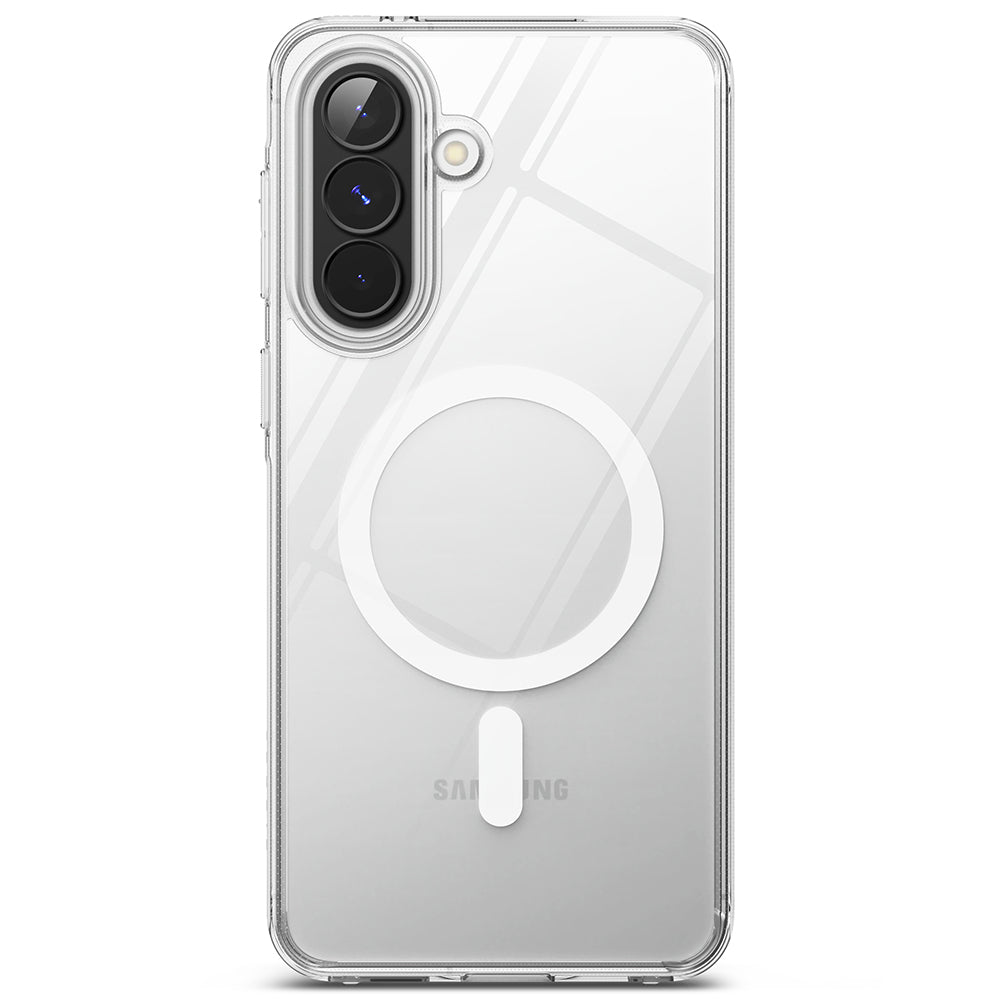 MagSafe hoesje voor Samsung Galaxy A57 5G, Ringke, Fusion, Transparant
