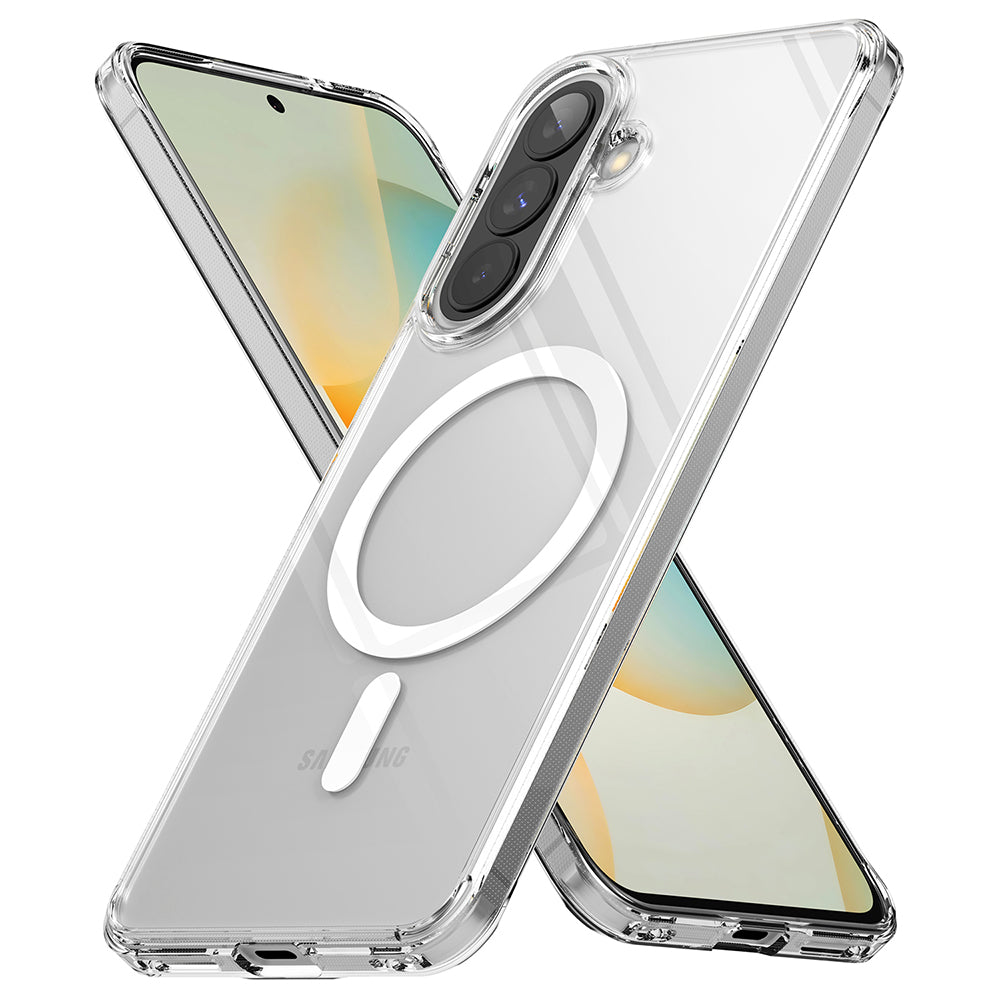 MagSafe hoesje voor Samsung Galaxy A57 5G, Ringke, Fusion, Transparant