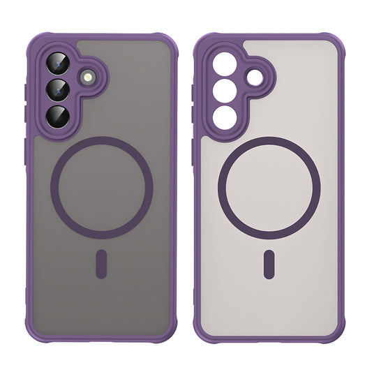 MagSafe Case for Samsung Galaxy A57 5G, Techsuit, HaloFrost II, Purple