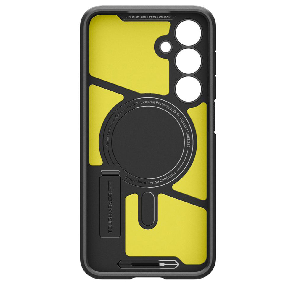 MagSafe hoesje voor Samsung Galaxy S24 FE S721, Spigen, Tough Armor, Zwart ACS08625