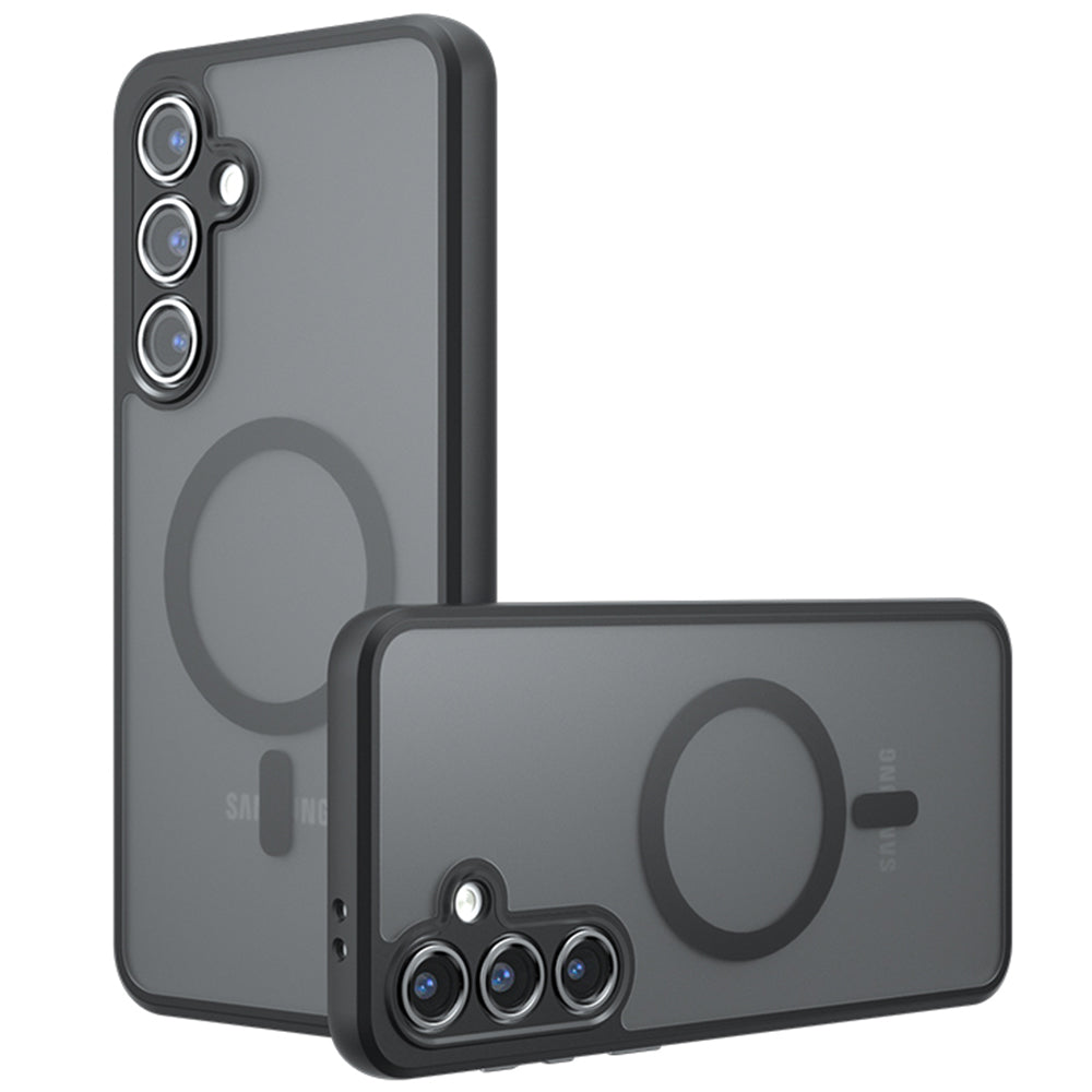 MagSafe Case for Samsung Galaxy S24 FE S721, Techsuit, PureFrost, Satin Black
