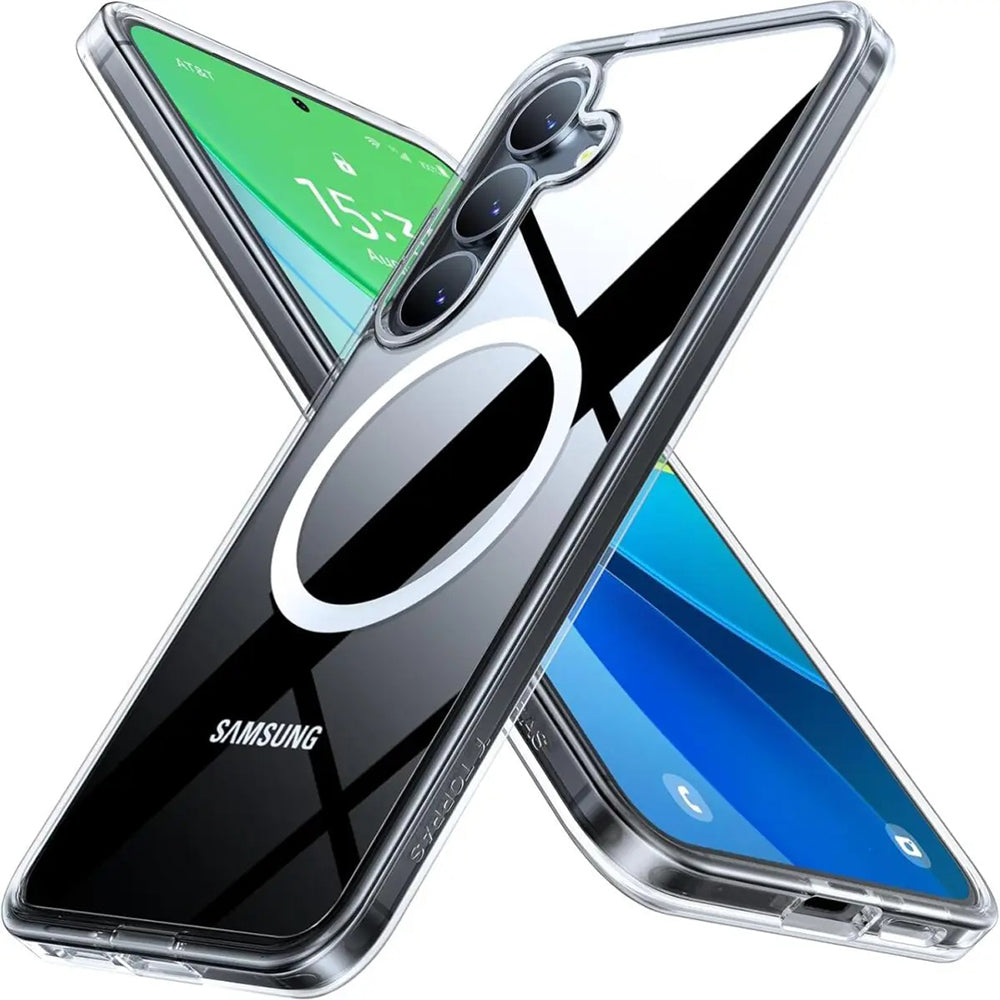 MagSafe hoes voor Samsung Galaxy S25 S931, Torras, Guardian, Transparant