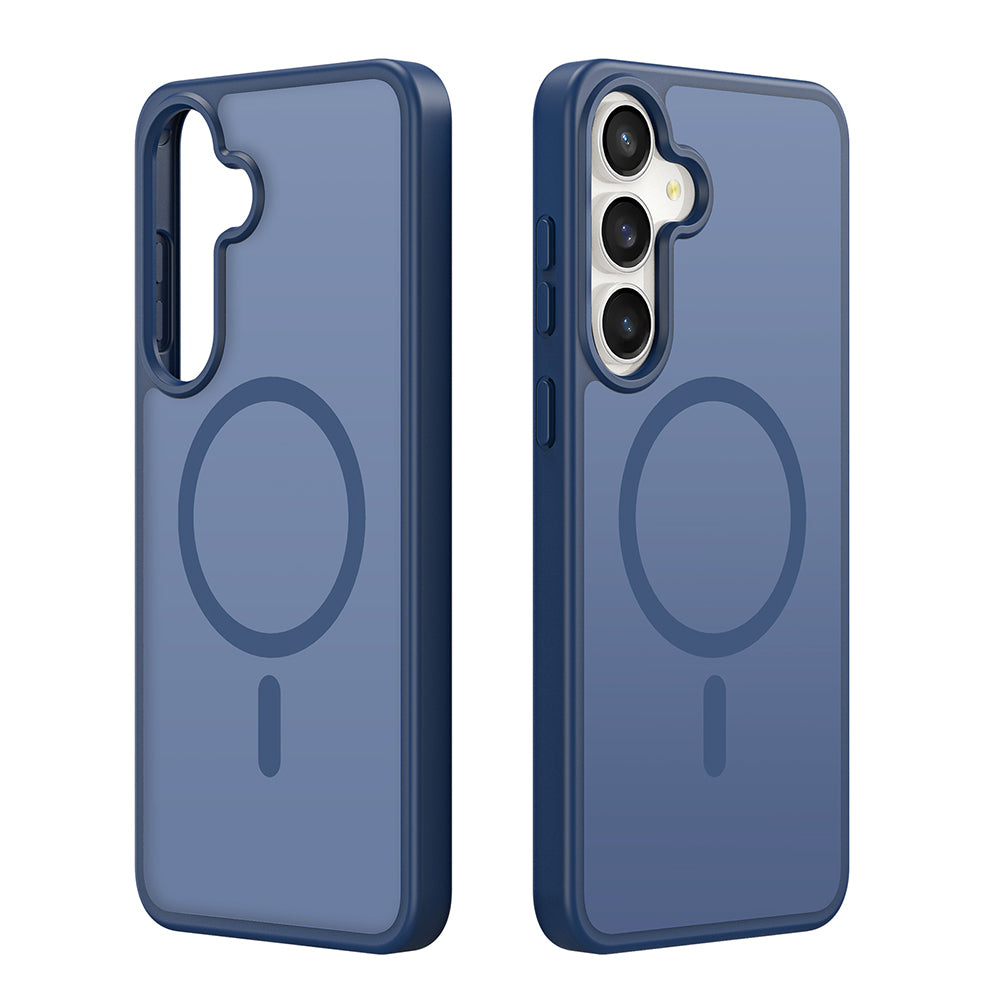 MagSafe-hoesje voor Samsung Galaxy S26 FE S741 / S25 FE, DUX DUCIS, Yind, donkerblauw