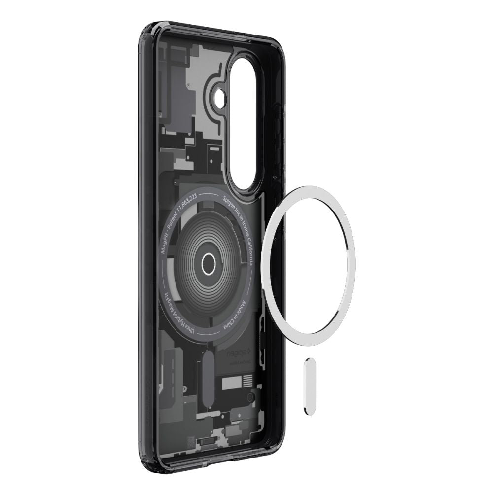MagSafe hoesje voor Samsung Galaxy S26 Plus S947, Spigen, Ultra Hybrid Zero One, Zwart ACS10711