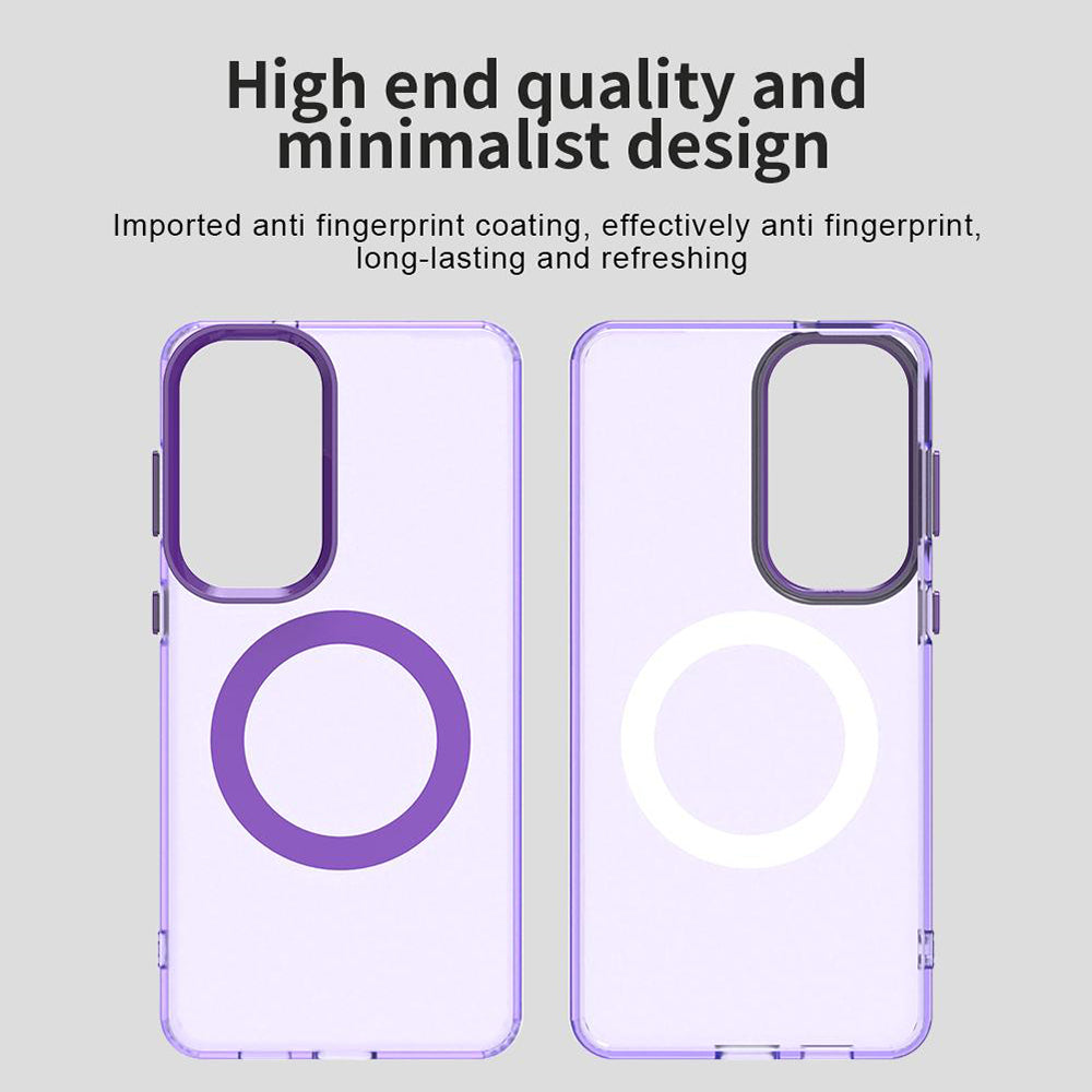 MagSafe hoesje voor Samsung Galaxy S26 Plus, Techsuit, CandyCase, Paars
