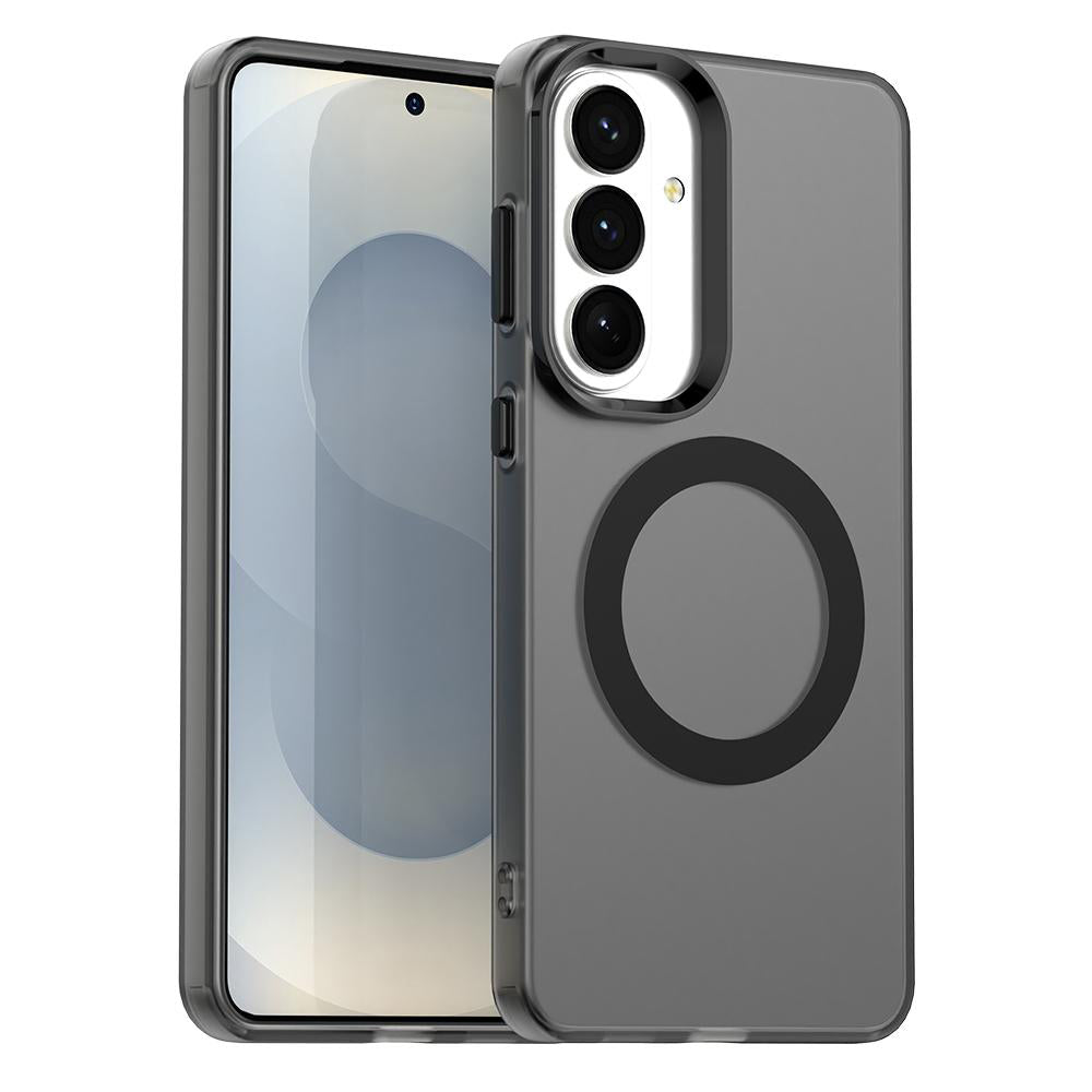 MagSafe hoesje voor Samsung Galaxy S26 Plus S947, Techsuit, CandyCase, Zwart