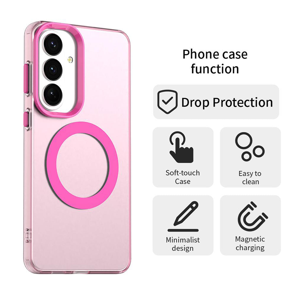 MagSafe hoesje voor Samsung Galaxy S26 Plus, Techsuit, CandyCase, Roze
