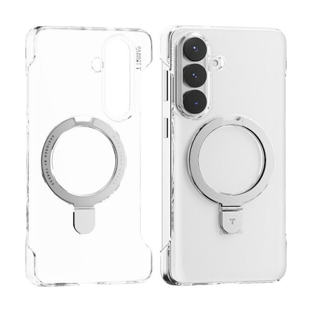 MagSafe hoesje voor Samsung Galaxy S26 Plus S947, Torras, Ostand Slim, Transparant