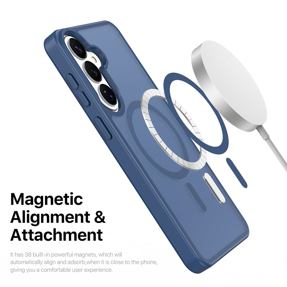 MagSafe-hoesje voor Samsung Galaxy S26 S942, DUX DUCIS, Yind, lichtpaars