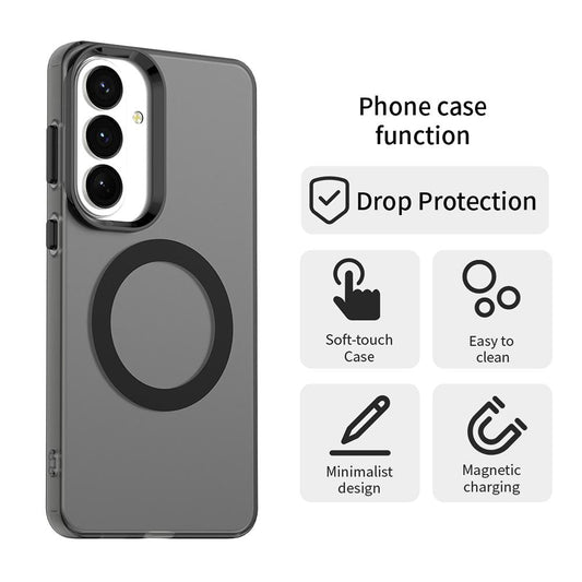 MagSafe hoesje voor Samsung Galaxy S26, Techsuit, CandyCase, Zwart