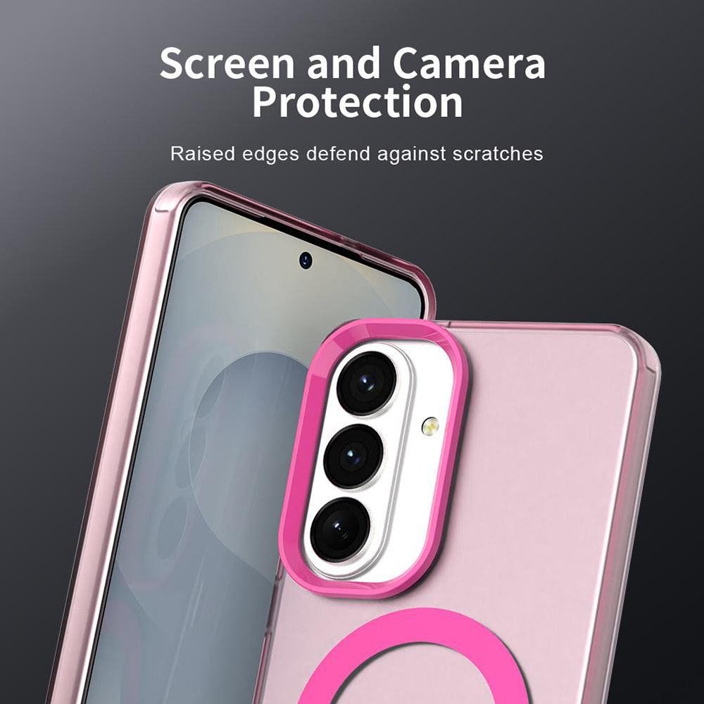 MagSafe hoesje voor Samsung Galaxy S26 S942, Techsuit, CandyCase, Roze