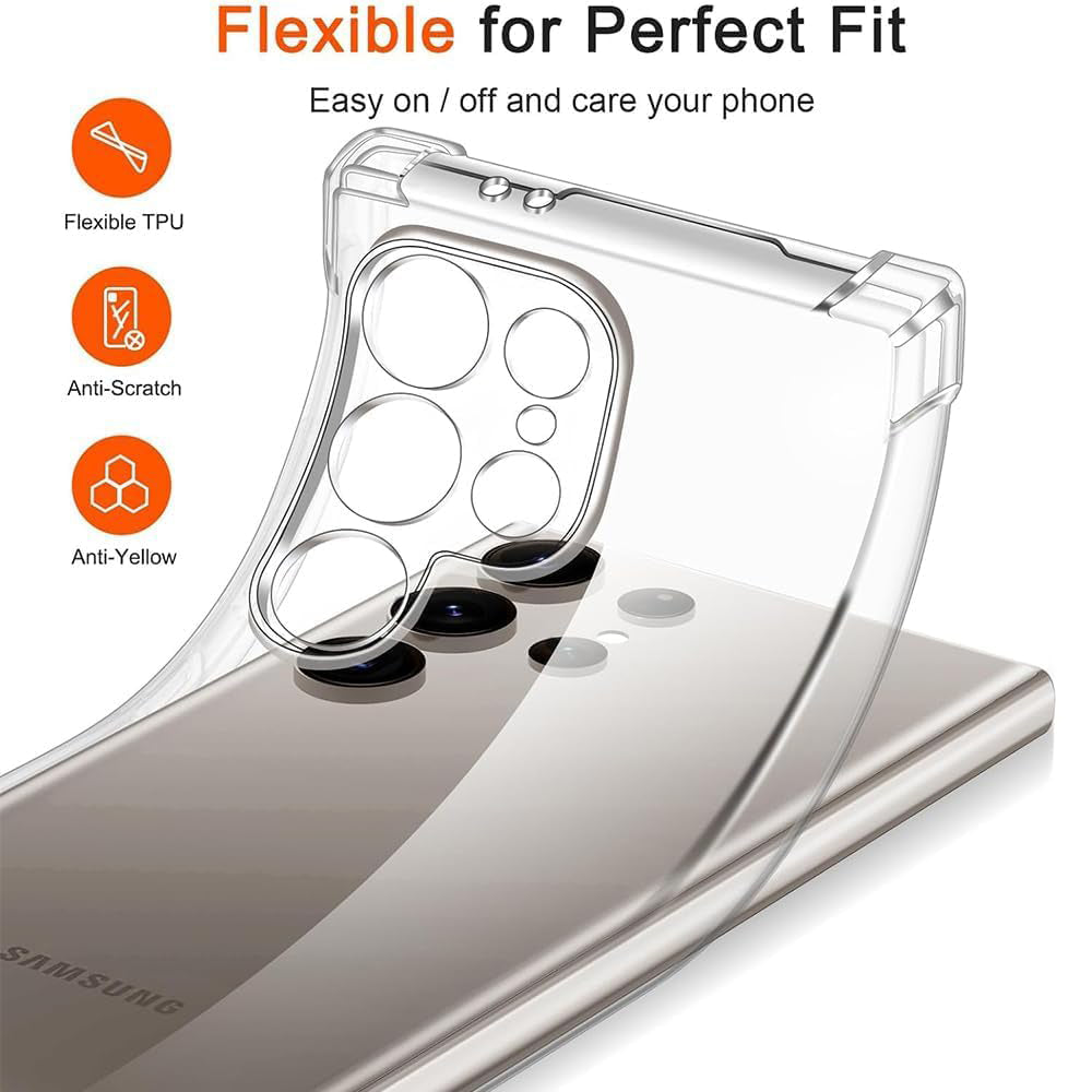 MagSafe hoesje voor Samsung Galaxy S26 S942, Techsuit, Schokbestendig, Transparant