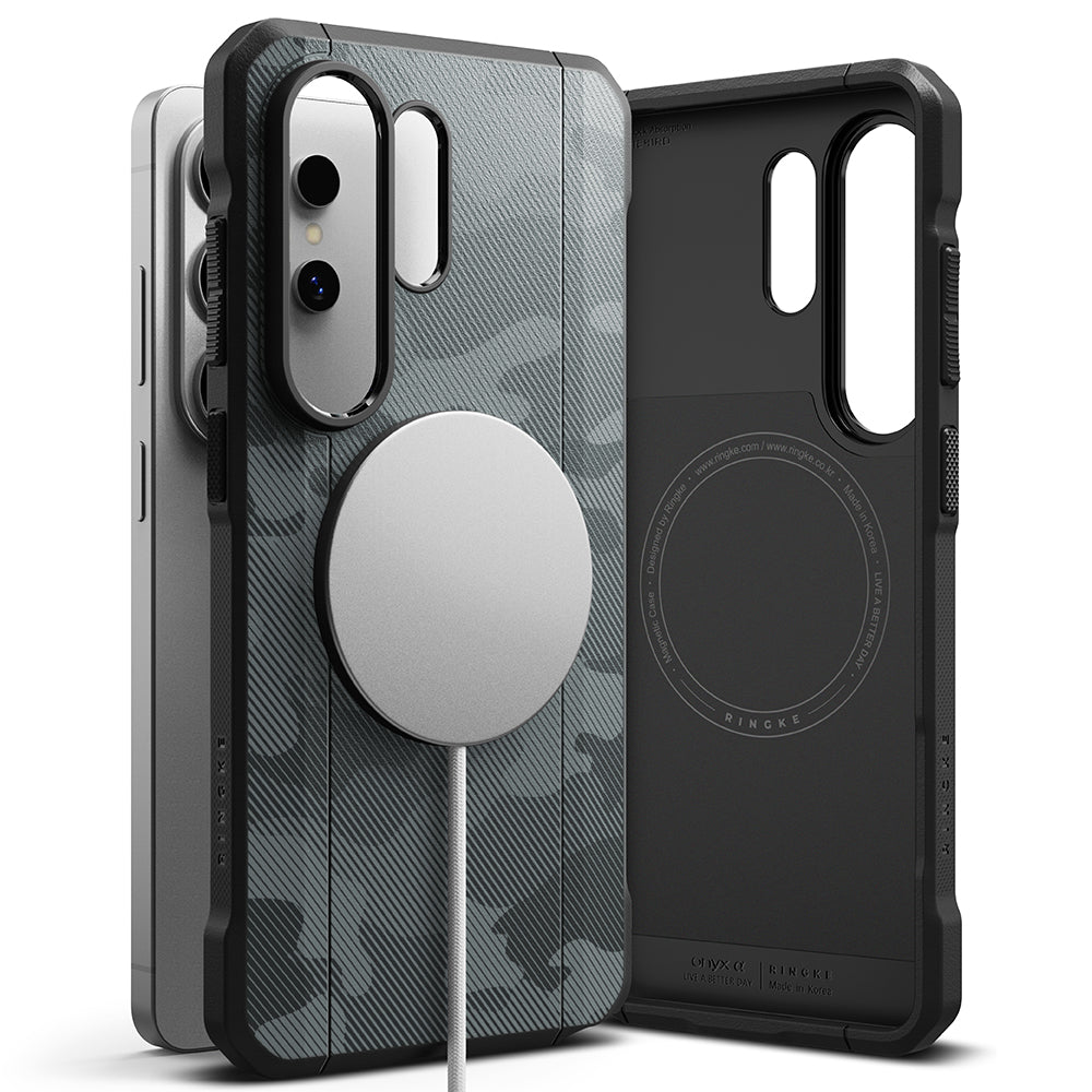 MagSafe hoesje voor Samsung Galaxy S26 Ultra S948, Ringke, Onyx Alpha, Camouflage