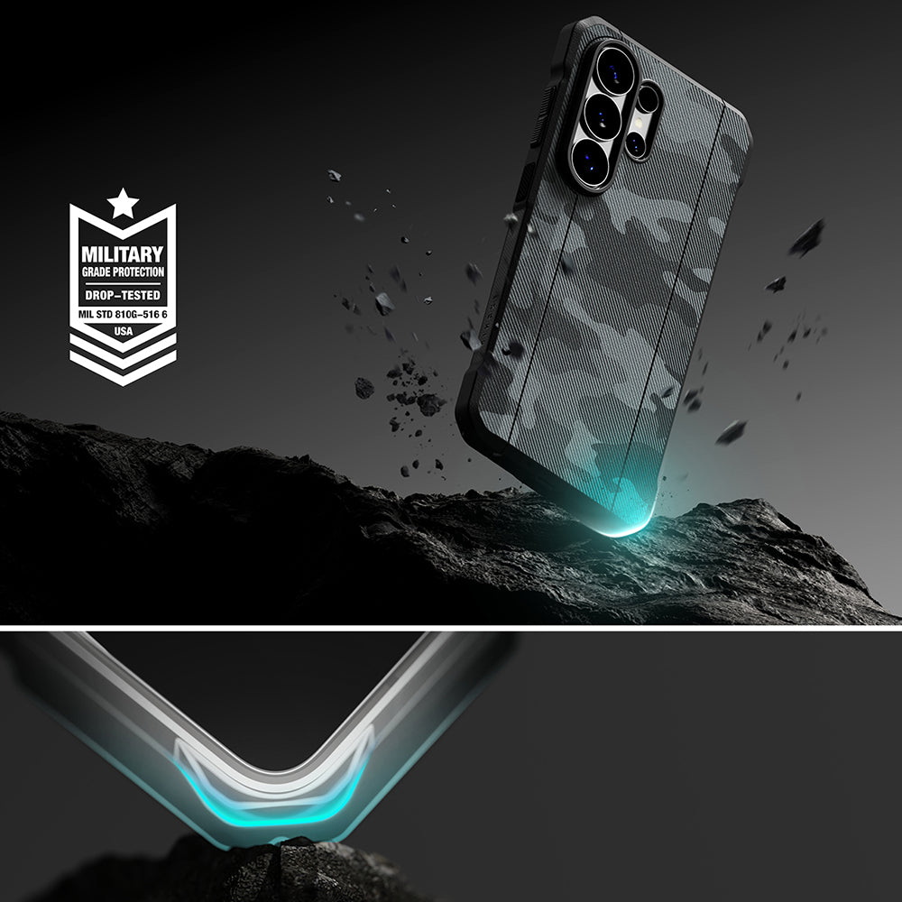 MagSafe hoesje voor Samsung Galaxy S26 Ultra S948, Ringke, Onyx Alpha, Camouflage