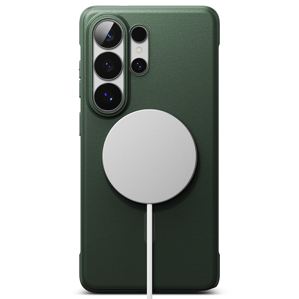 MagSafe hoesje voor Samsung Galaxy S26 Ultra S948, Ringke, Onyx, Donkergroen