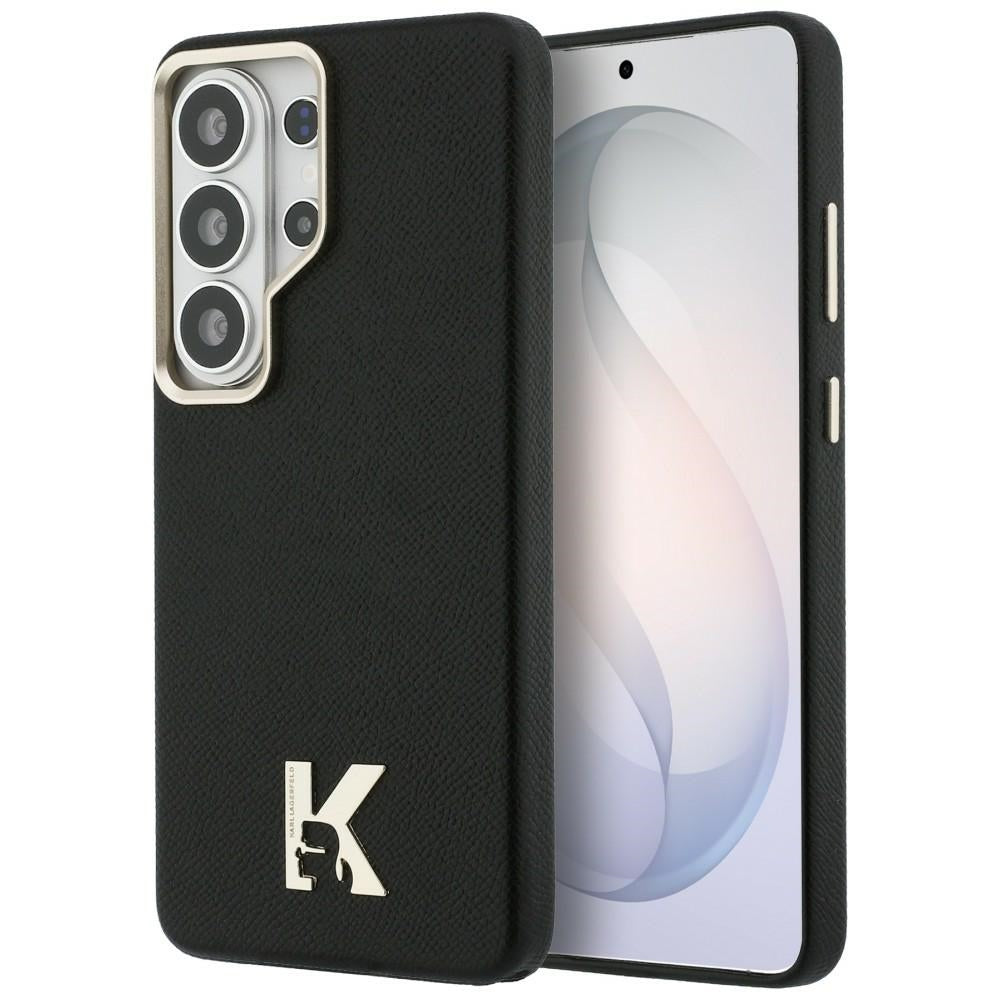 MagSafe hoes voor Samsung Galaxy S26 Ultra S948, Karl Lagerfeld, Karl Head Logo, Zwart