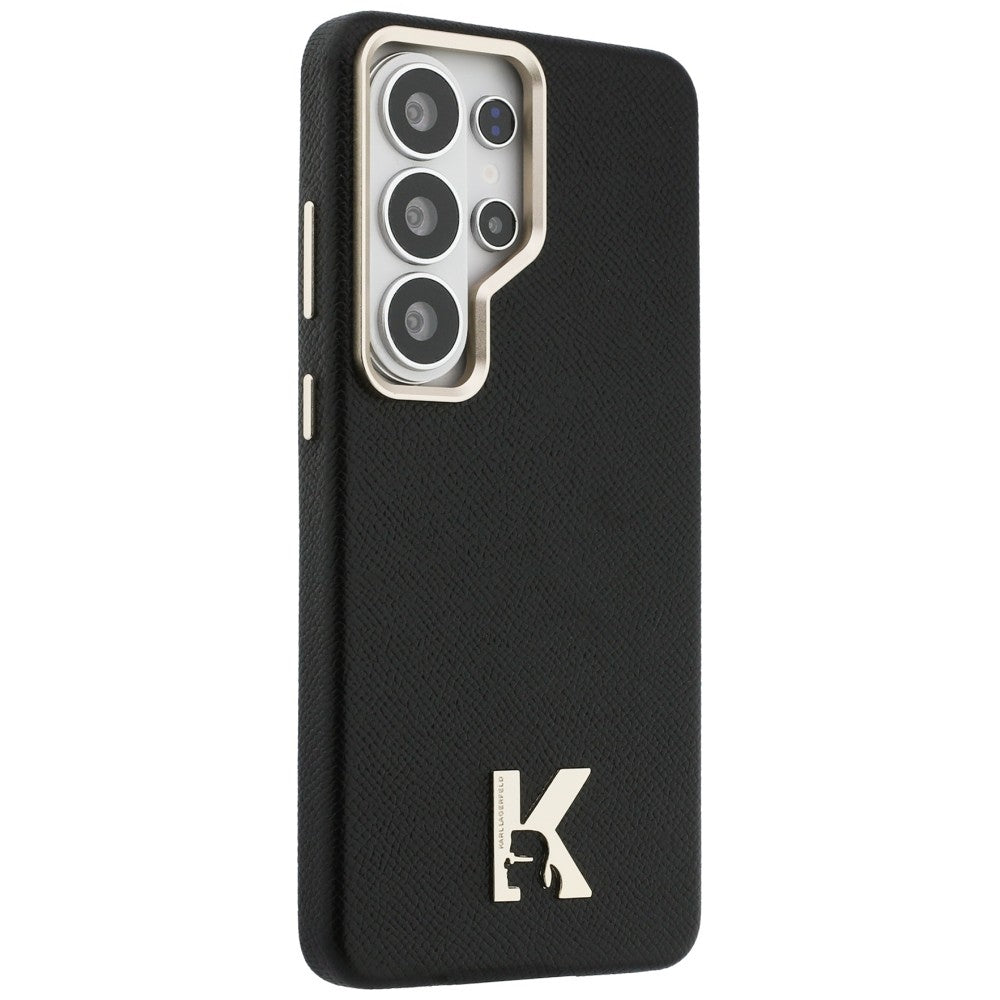 MagSafe hoes voor Samsung Galaxy S26 Ultra S948, Karl Lagerfeld, Karl Head Logo, Zwart