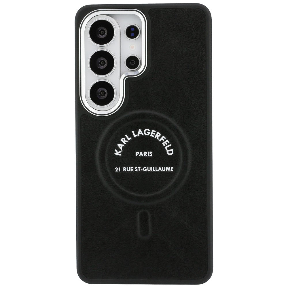 MagSafe hoes voor Samsung Galaxy S26 Ultra S948, Karl Lagerfeld, Karl RSG Logo, Zwart