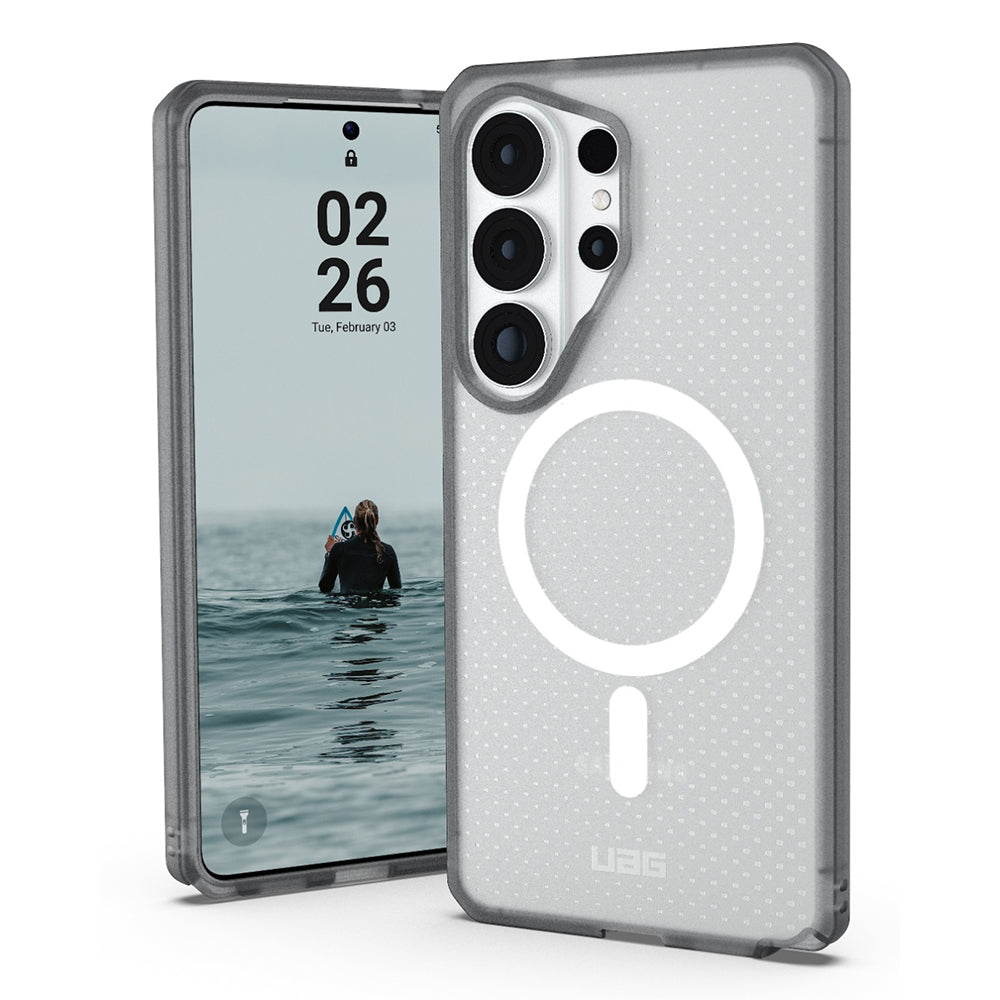 MagSafe-hoes voor Samsung Galaxy S26 Ultra S948, Urban Armor Gear, Dot, Satin Grijs