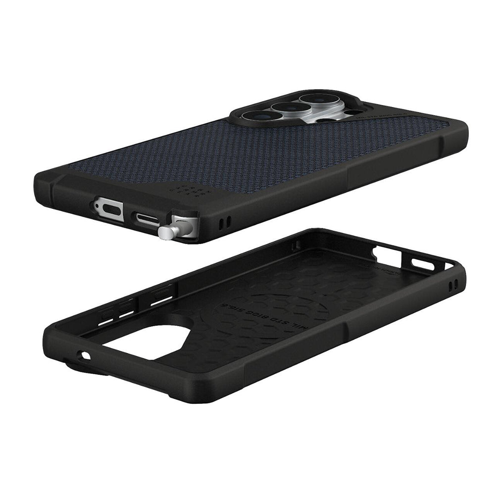 MagSafe-hoes voor Samsung Galaxy S26 Ultra S948, Urban Armor Gear, Metropolis LT Kevlar, Marineblauw