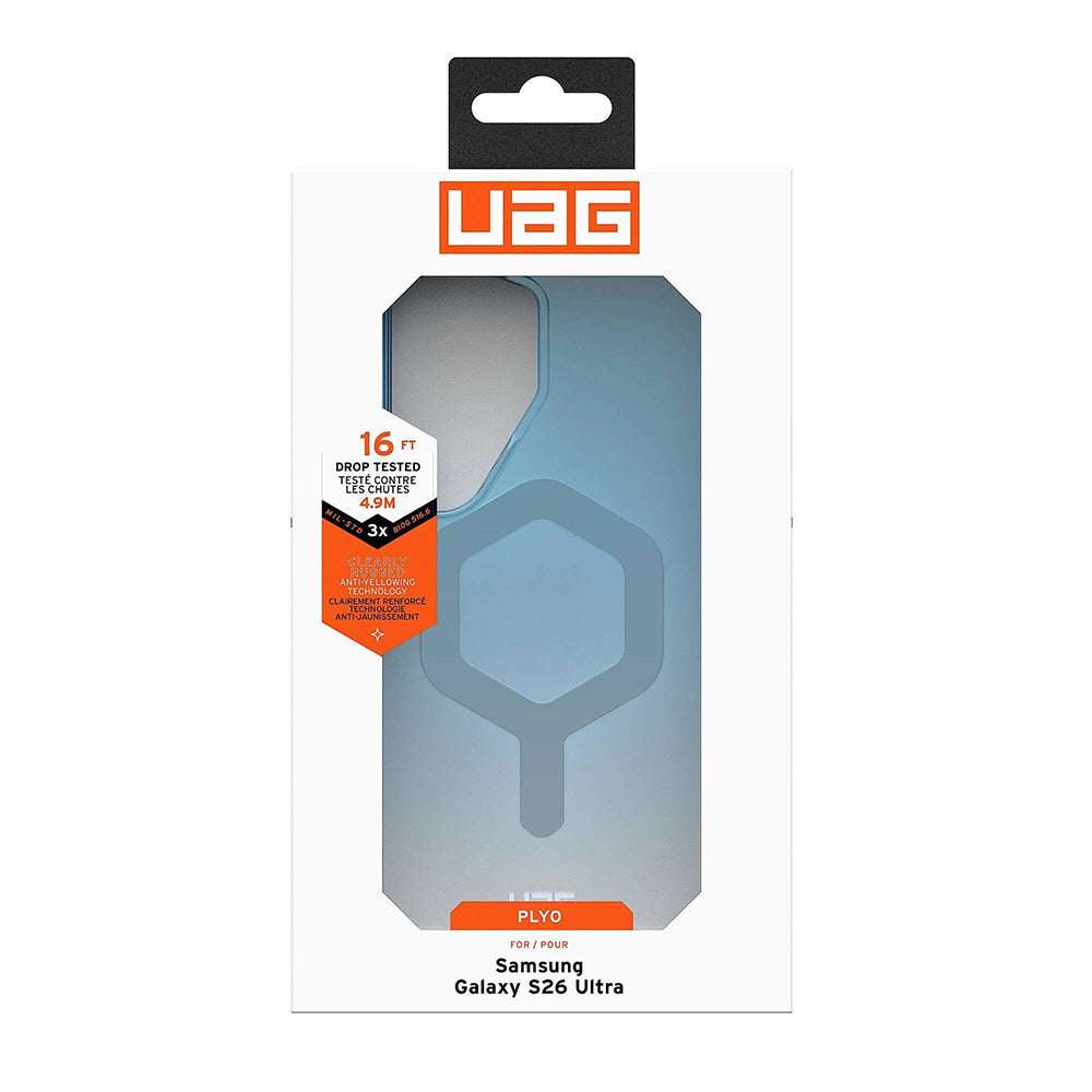 MagSafe-hoes voor Samsung Galaxy S26 Ultra S948, Urban Armor Gear, Plyo, Blauw