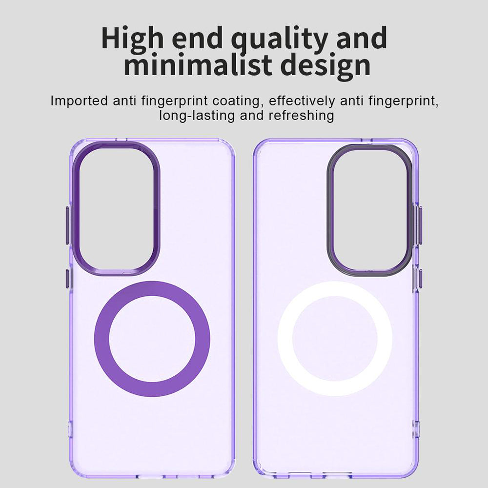 MagSafe hoesje voor Samsung Galaxy S26 Ultra S948, Techsuit, CandyCase, Paars