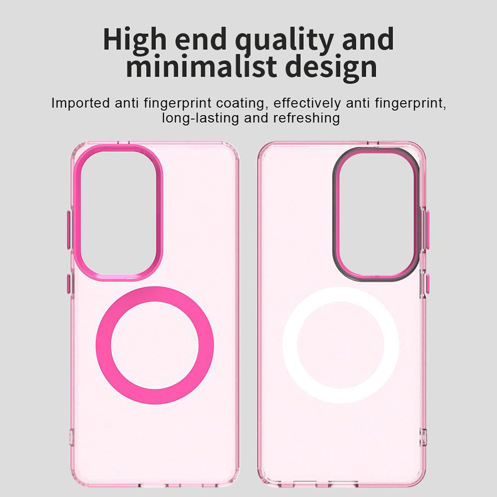 MagSafe hoesje voor Samsung Galaxy S26 Ultra S948, Techsuit, CandyCase, Roze