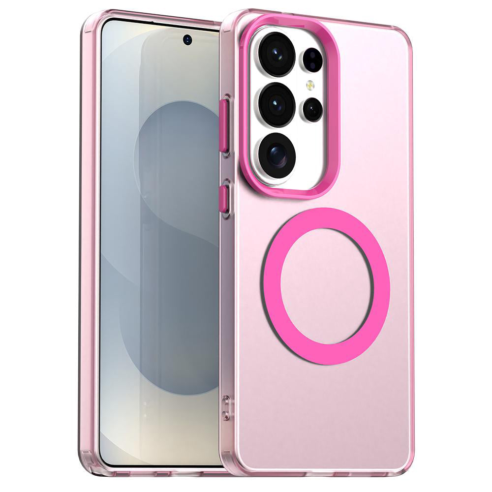 MagSafe hoesje voor Samsung Galaxy S26 Ultra S948, Techsuit, CandyCase, Roze