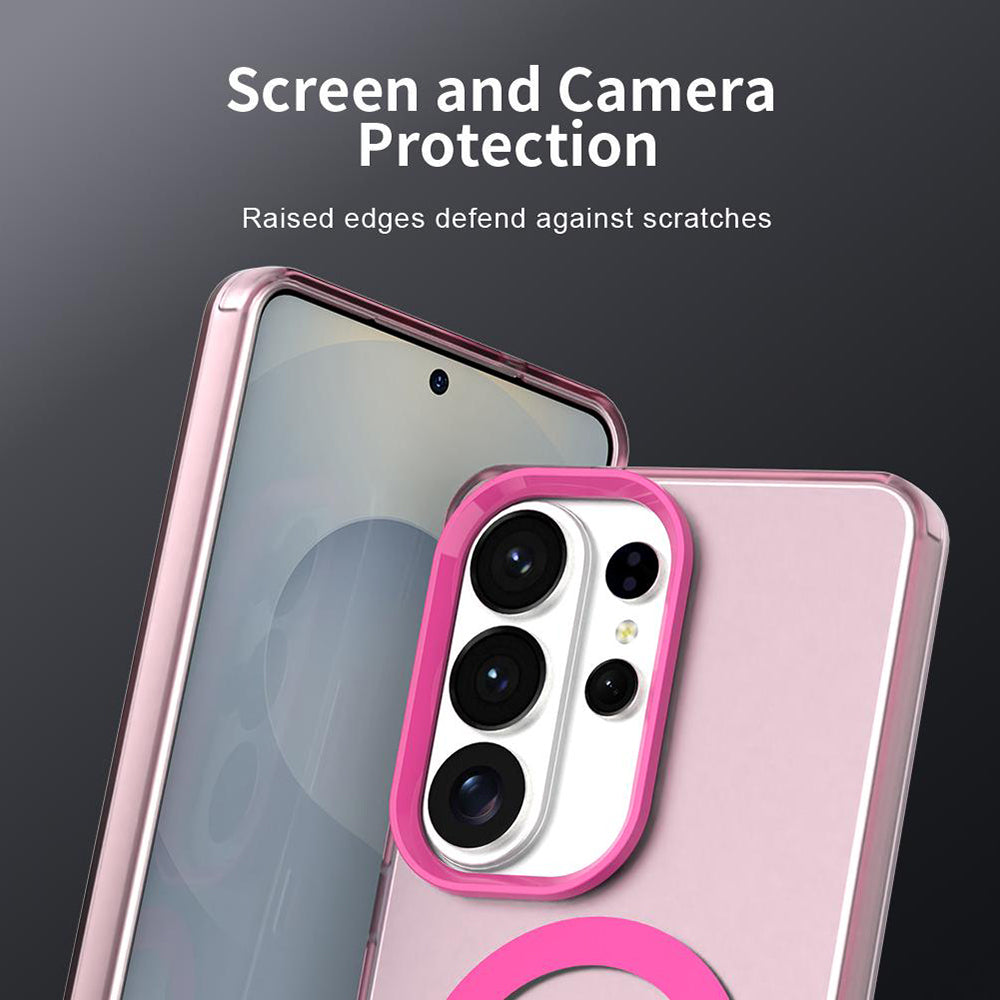 MagSafe hoesje voor Samsung Galaxy S26 Ultra S948, Techsuit, CandyCase, Roze