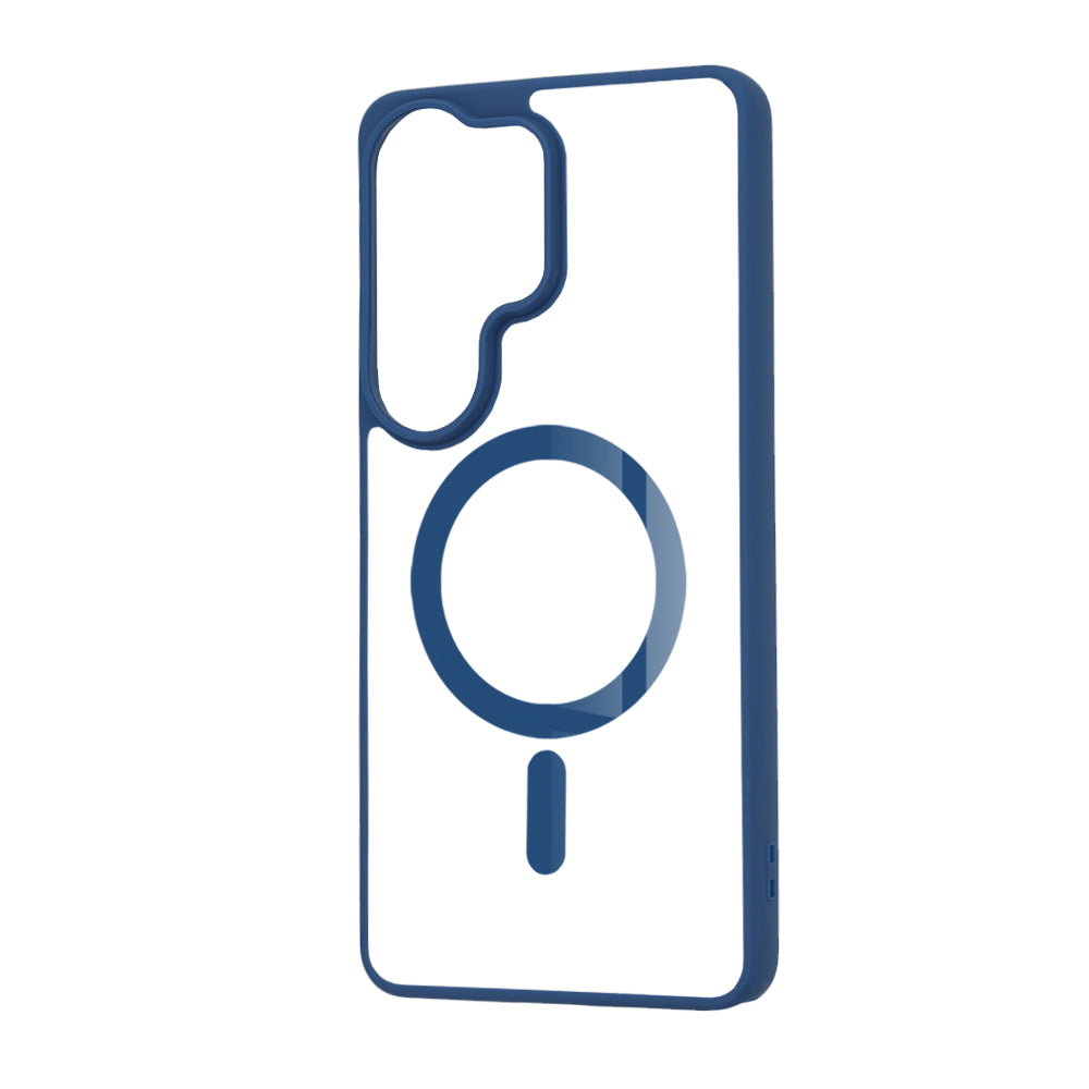 MagSafe hoesje voor Samsung Galaxy S26 Ultra S948, Techsuit, Pro, Blauw