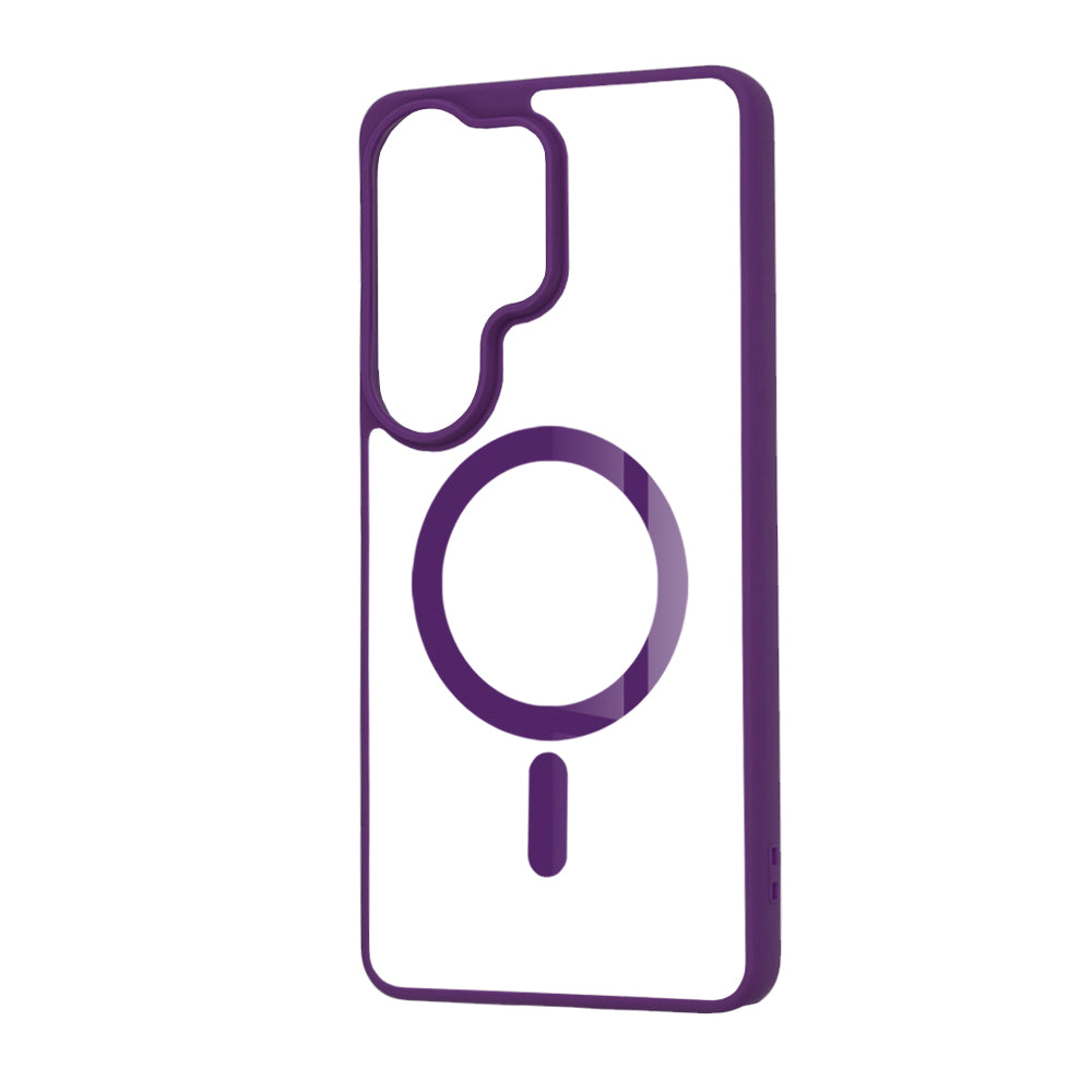 MagSafe hoesje voor Samsung Galaxy S26 Ultra, Techsuit, Pro, Paars