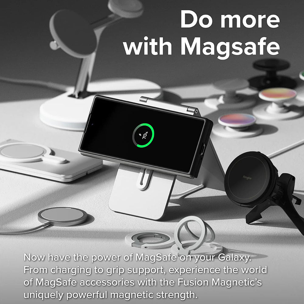 MagSafe hoesje voor Samsung Galaxy Z Fold6 F956, Ringke, Slim, Zwart