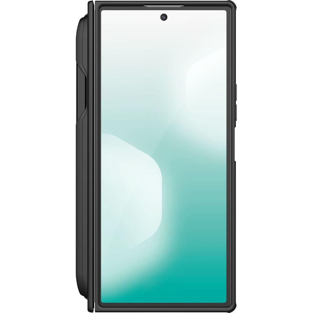 MagSafe-hoesje voor Samsung Galaxy Z Fold7 F966, Nillkin, Super Frosted Shield met pennenhouder, zwart