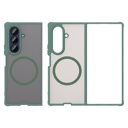 MagSafe-hoes voor Samsung Galaxy Z Fold7 F966, Techsuit, HaloFrost II, Groen