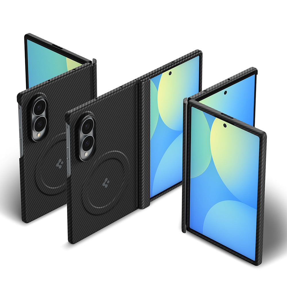 MagSafe-hoesje voor Samsung Galaxy Z Fold8 F971, Spigen, Air Skin, Zwart ACS11953