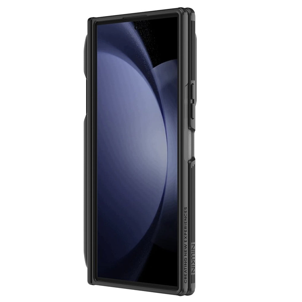 MagSafe-hoes voor Samsung Galaxy Z Fold8 Ultra F976, Nillkin, CamShield Pro met transparante lenskap en S-Pen-houder, Zwart Transparant
