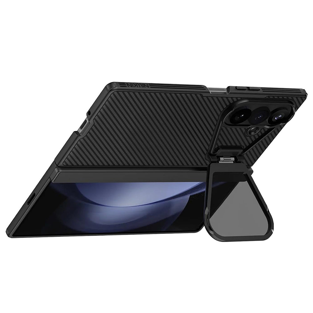 MagSafe-hoes voor Samsung Galaxy Z Fold8 Ultra F976, Nillkin, CamShield Prop met transparante zwarte lenskap, zwart