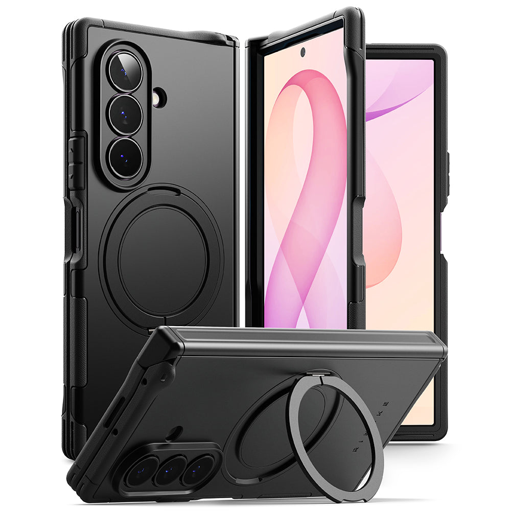 MagSafe-hoesje voor Samsung Galaxy Z Fold8 Ultra F976, Ringke, Alles, Zwart