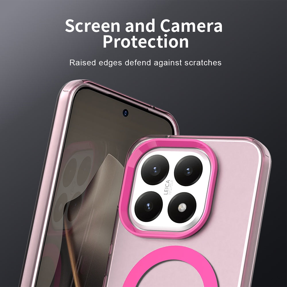 MagSafe hoes voor Xiaomi 15T, Techsuit, CandyCase, Roze