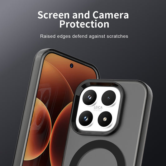 MagSafe hoes voor Xiaomi 17, Techsuit, CandyCase, Zwart