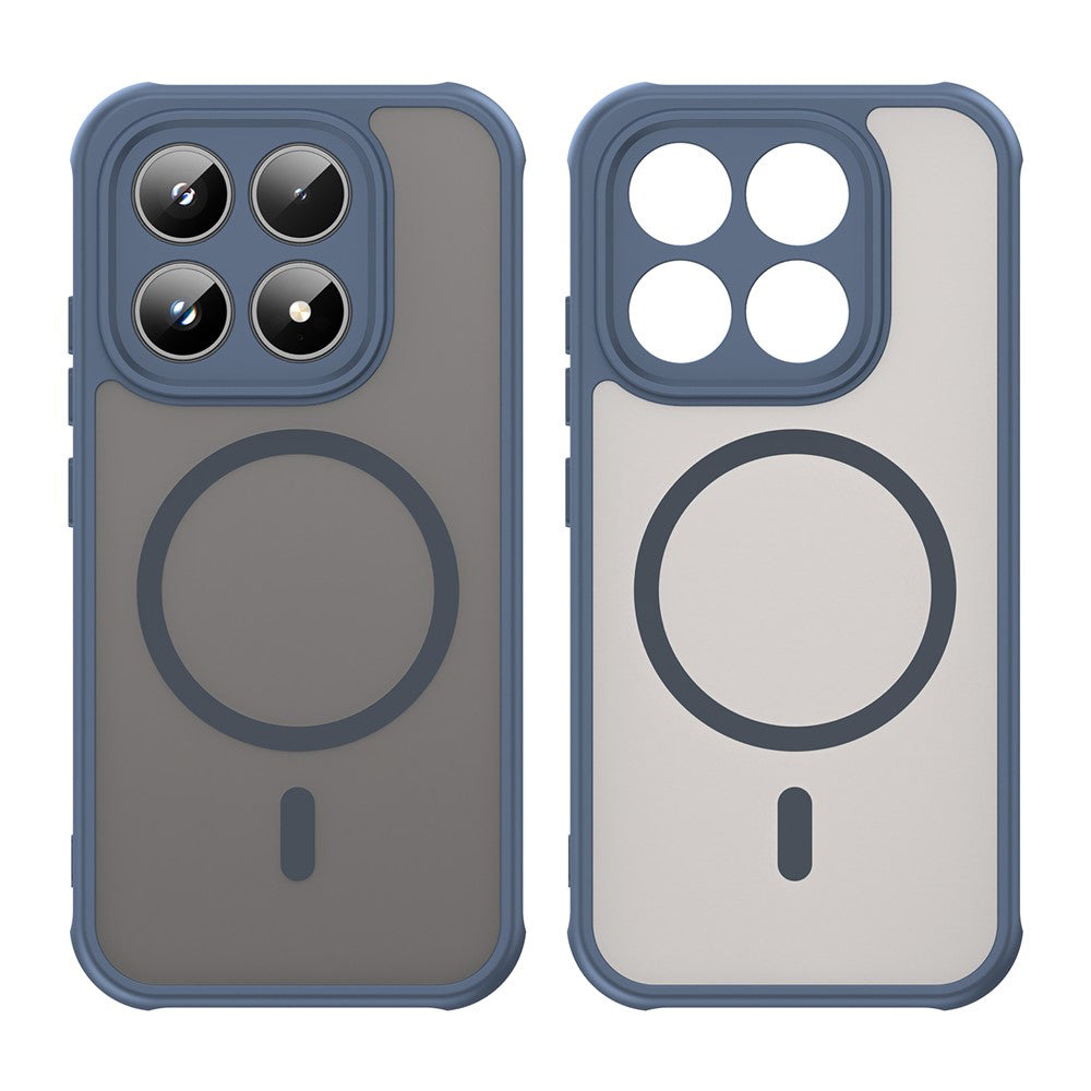 MagSafe Case for Xiaomi 17, Techsuit, HaloFrost II, Navy Blue