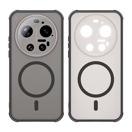 MagSafe hoes voor Xiaomi 17 Ultra, Techsuit, HaloFrost II, Zwart