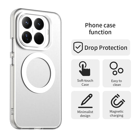 MagSafe-hoes voor Xiaomi 17T, Techsuit, CandyCase, Wit