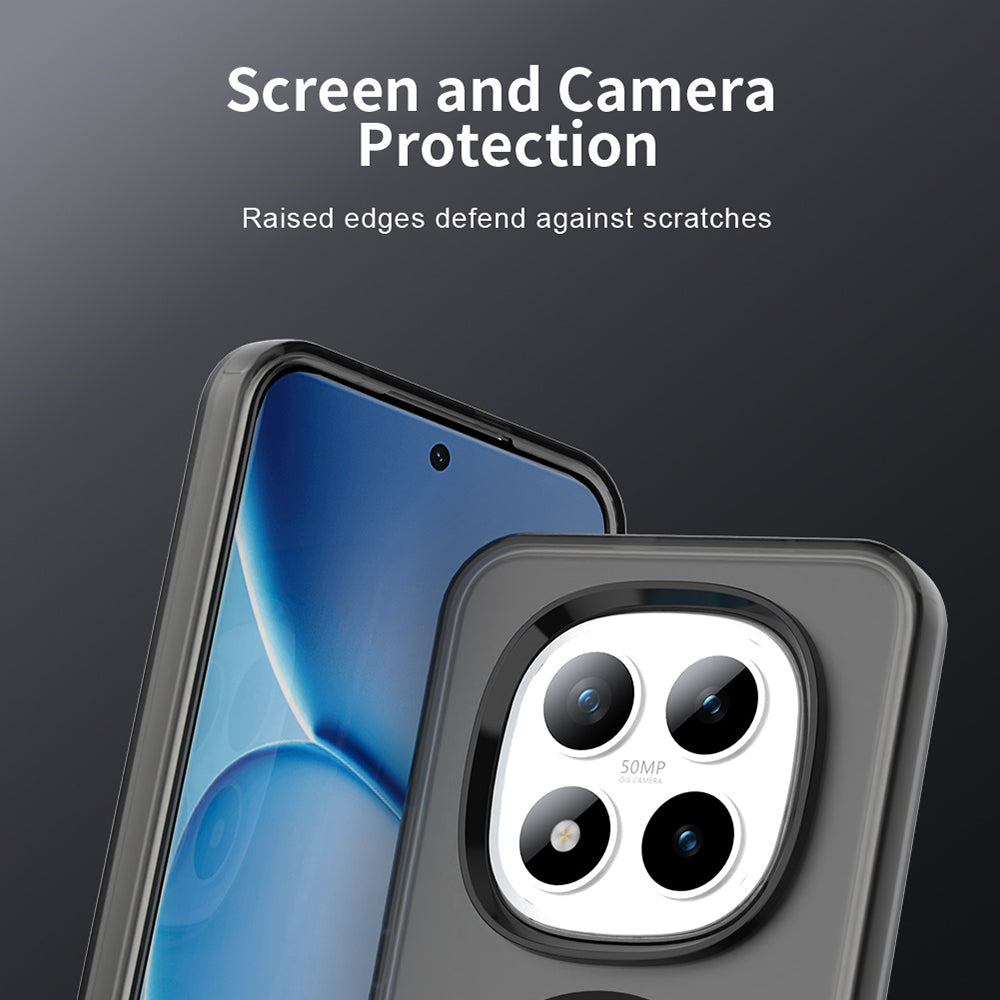 MagSafe hoesje voor Xiaomi Poco M8 Pro / Redmi Note 15 Pro+ 5G, Techsuit, CandyCase, Zwart