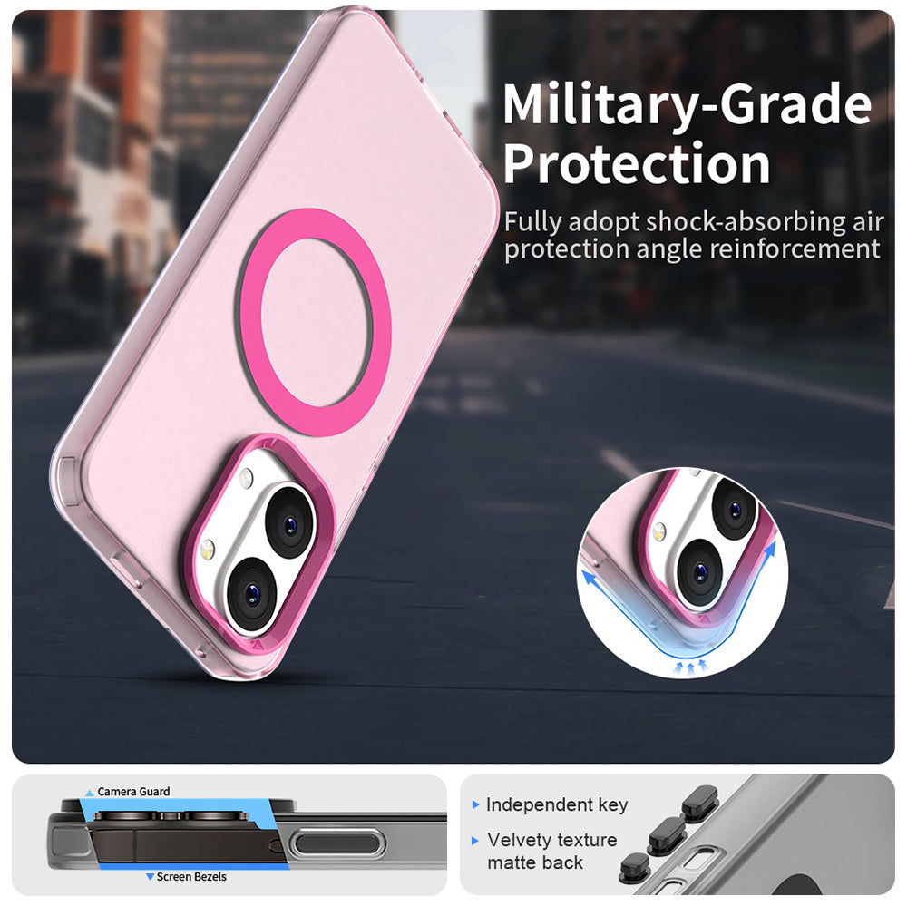 MagSafe-hoes voor Xiaomi Poco X8 Pro Max, Techsuit, CandyCase, Roze