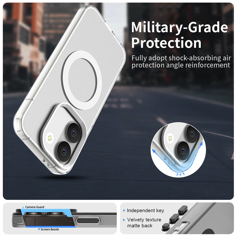 MagSafe-hoes voor Xiaomi Poco X8 Pro, Techsuit, CandyCase, Wit