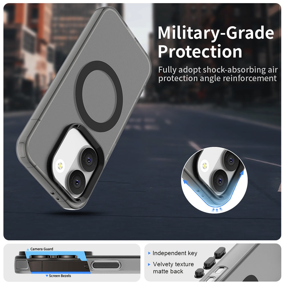 MagSafe-hoes voor Xiaomi Poco X8 Pro, Techsuit, CandyCase, Zwart