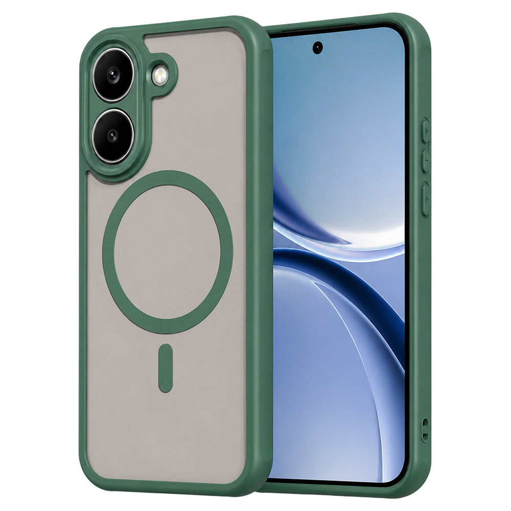 MagSafe-hoes voor Xiaomi Poco X8 Pro, Techsuit, HaloFrost II, Groen