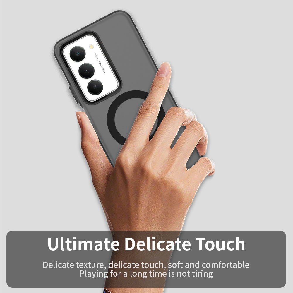 MagSafe hoesje voor Xiaomi Redmi 15 5G / 15 4G, Techsuit, CandyCase, Zwart